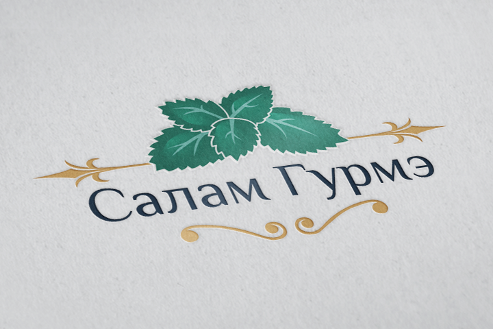 Логотип для компании, управляющей ресторанами
