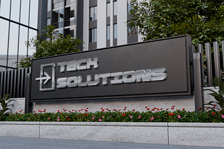 вывеска для айти компании