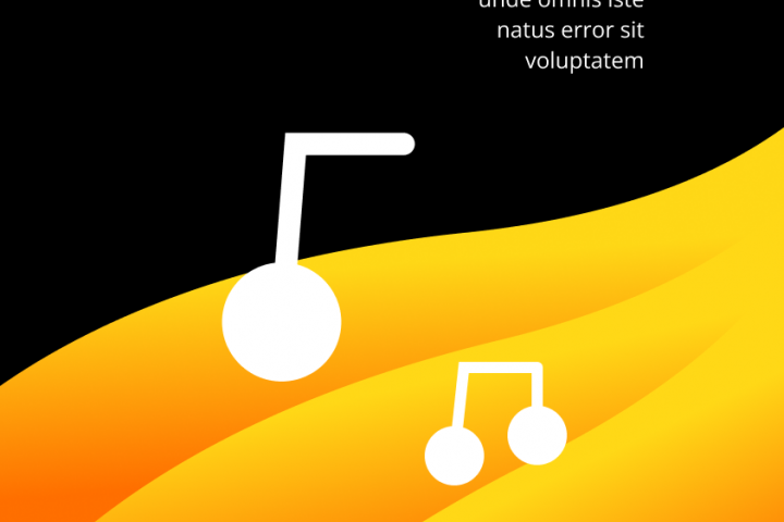 постер для музыкального фестиваля