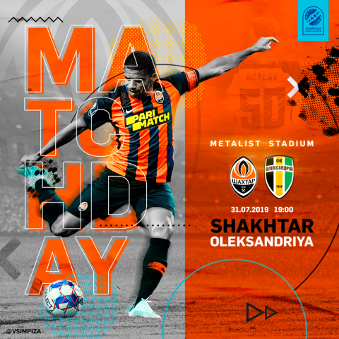 MATCH DAY! SHAKHTAR - OLEXANDRIA