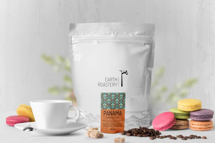 ребрендинг упаковки кофе Earth Roastery