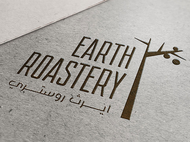 ребрендинг логотипа Earth Roastery