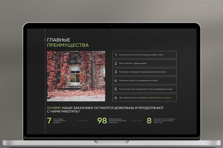 Дизайн сайта