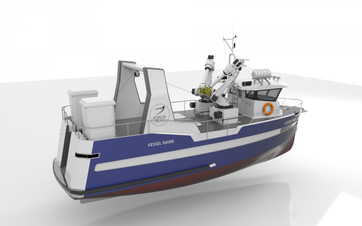 Малый сейнер Попилов 15 м.