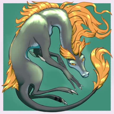 Ящеровидная кобылица