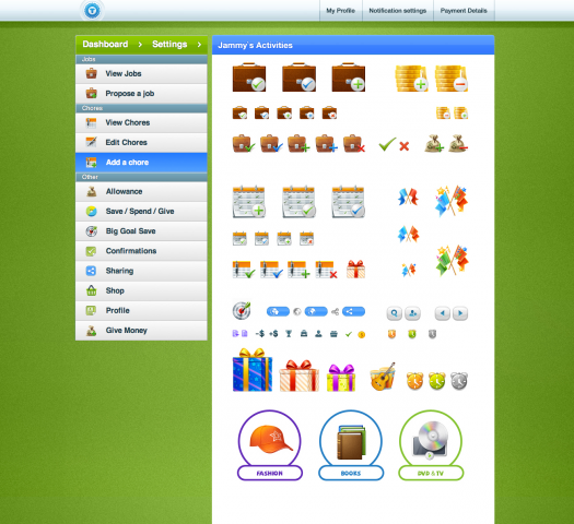 Иконки для сайта и приложения «Tykoon»