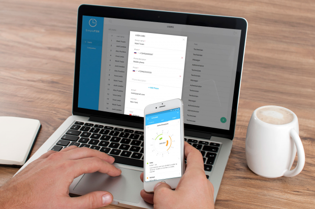 Мобильное приложение SimpleFSM
