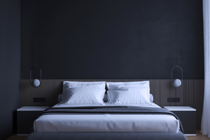 Темная спальня