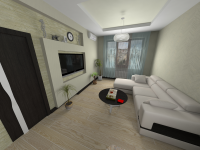 Кухня совмещенная с гостиной