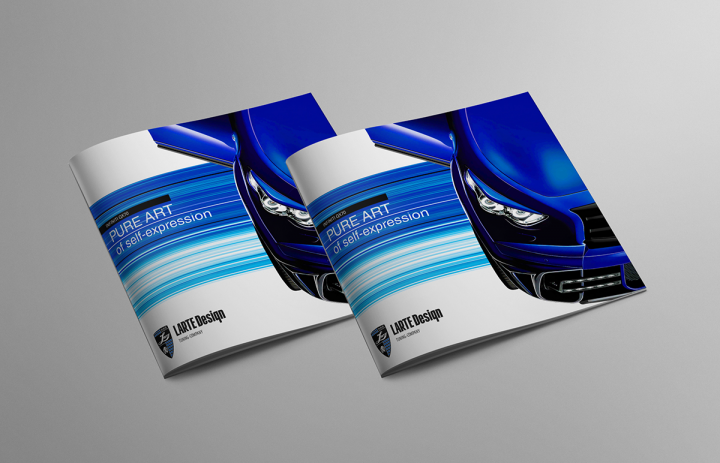 Дизайн каталога Larte design, верстка и ретушь фотографий