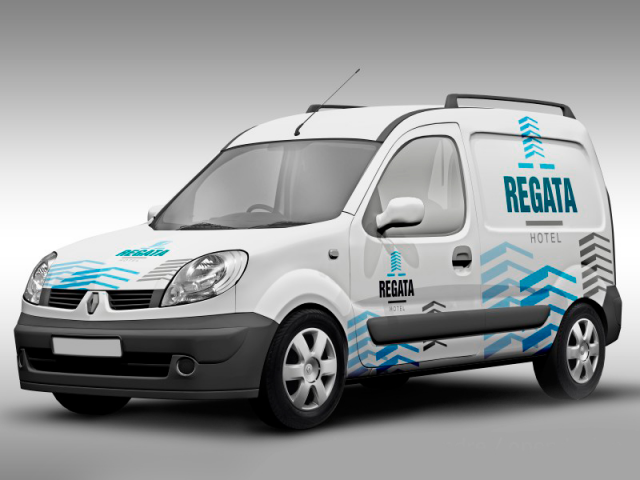 Брендинг автомобиля для Regata