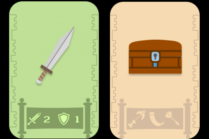 Дизайн настольной игры "Мечи и щиты"