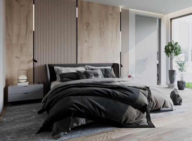 Современная спальня