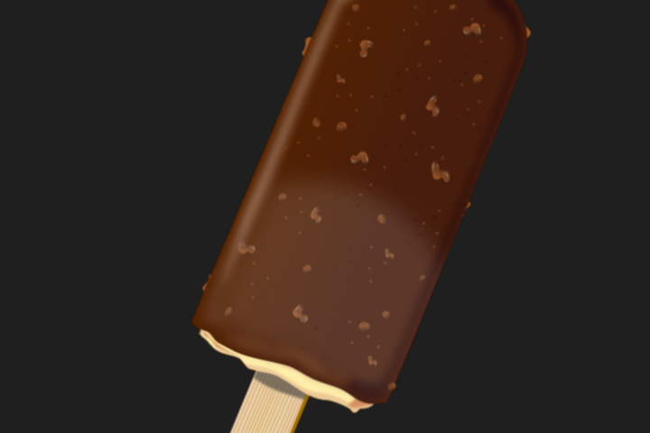 Ice cream explosion