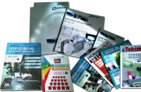 Различные многополосники и иная полиграфия.