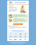 Верстка E-mail рассылки для Nestle
