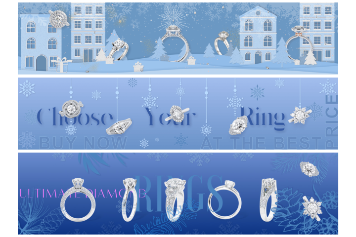 Набор рекламных баннеров