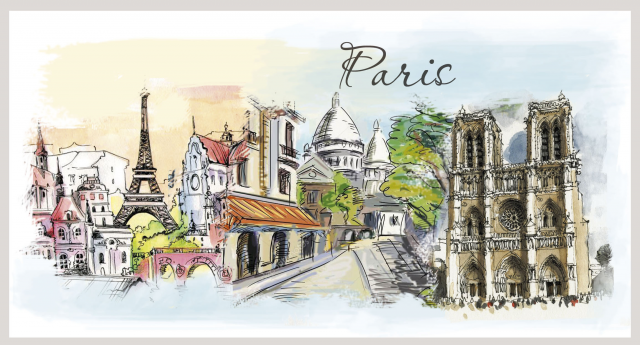 Нанесение на кружку, серия «Города мира»
