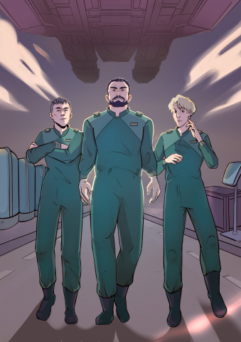 Иллюстрация к синглу "ПЕСКИ. Планета А-52"