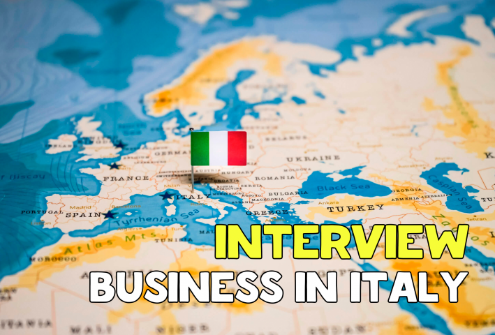 Интервью о бизнесе в Италии