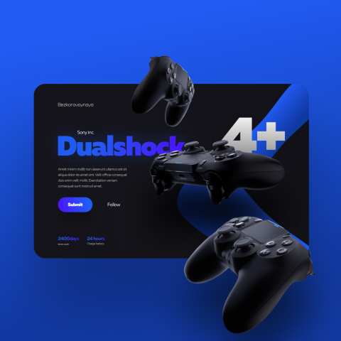 Концепт Dualshock