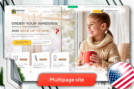 Американская оконная фирма BragaWindows