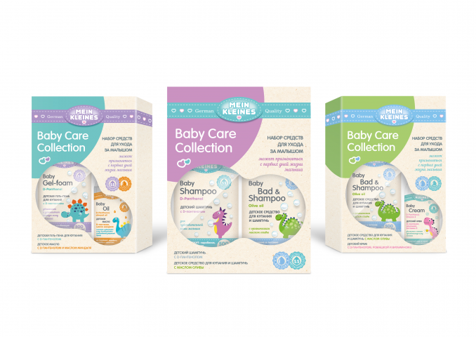 Дизайн упаковки подарочных наборов для детей