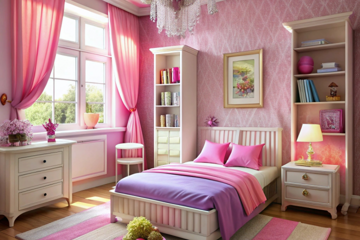 Дизайн комнаты для девочки