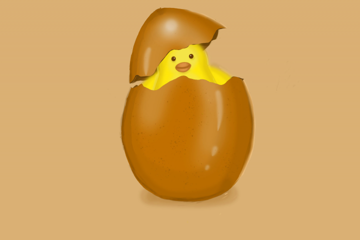 рисунок цыпленка