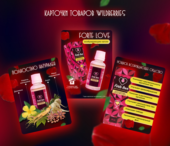Карточки товаров Wildberries