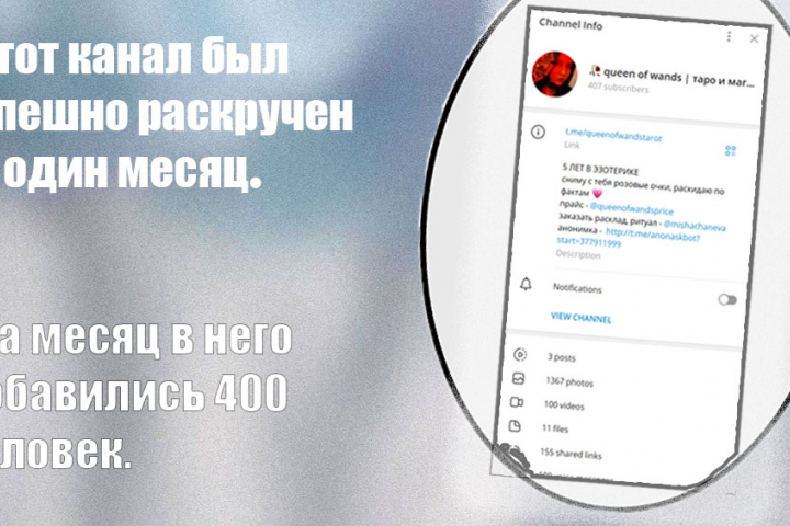 Раскрутка Телеграм канала