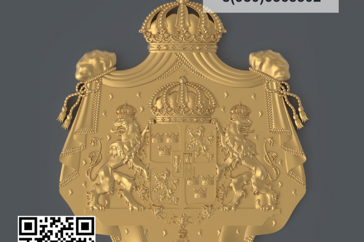 3d Модель герб