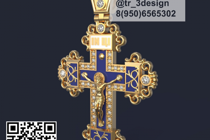3d Модель креста