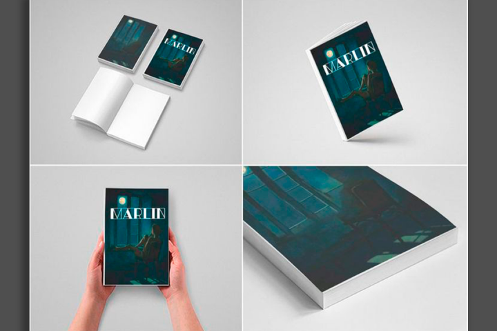 Дизайн для книги "Marlin"