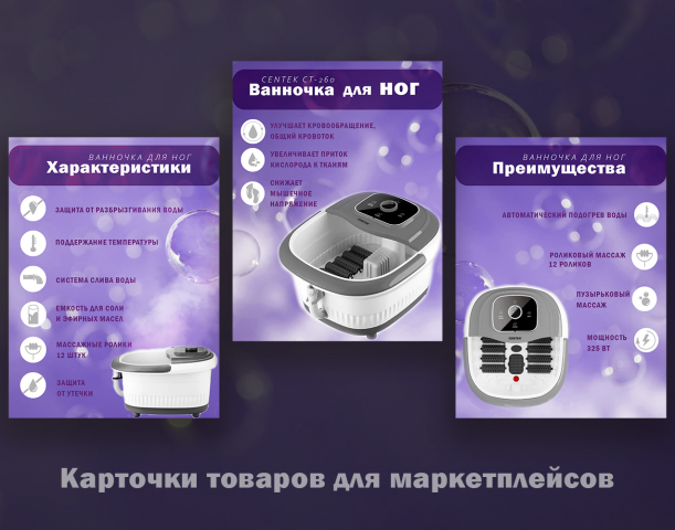 Карточки для маркетплейсов