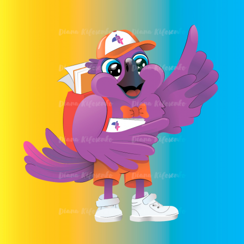 Попугай мальчик