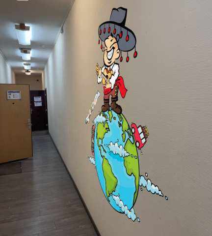 Иллюстрация для печати на стене