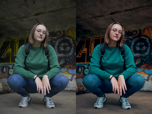 Съёмка на локации