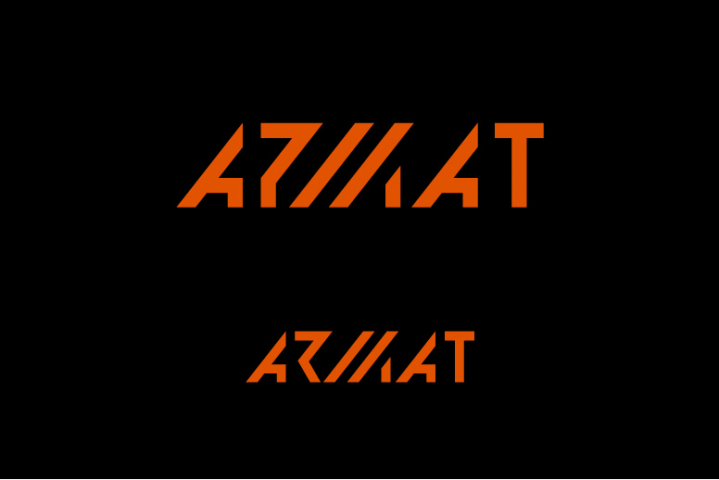 Вариант логотипа сталелитейного завода Армат