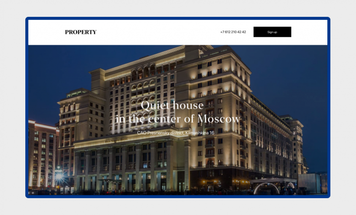 Property - Design concept