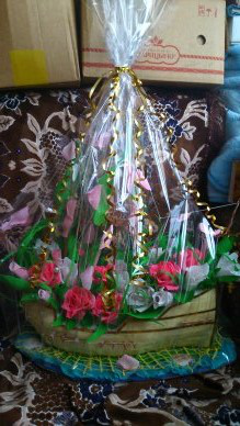 Конфетный корабль