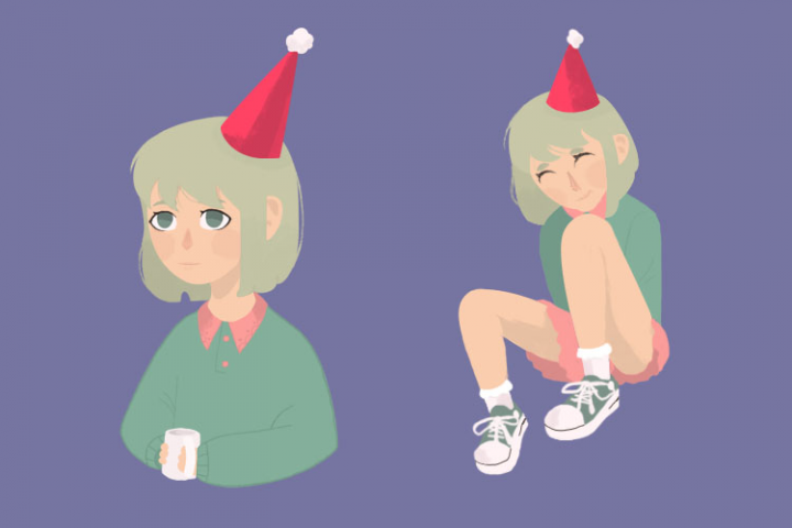 Иллюстрация девочки