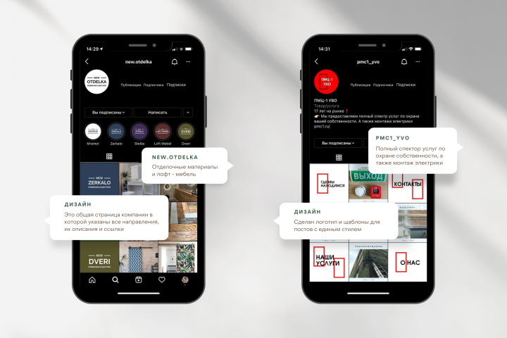 Оформление соц. сетей