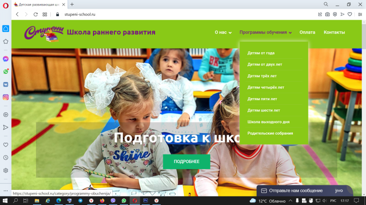 Детская развивающая школа