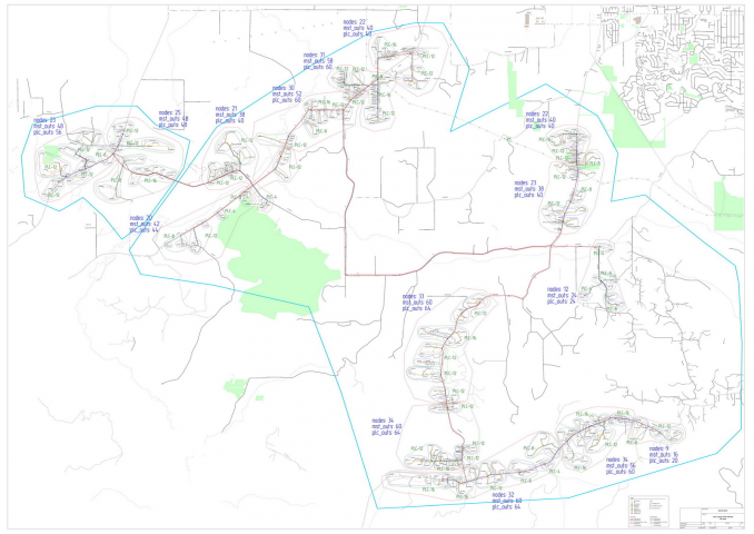 Крупные PON сети в Орегоне, США