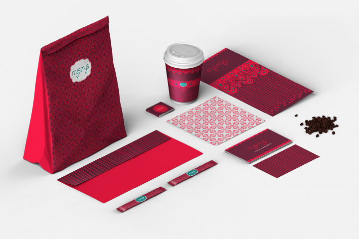 Айдентика ресторана туркменской кухни