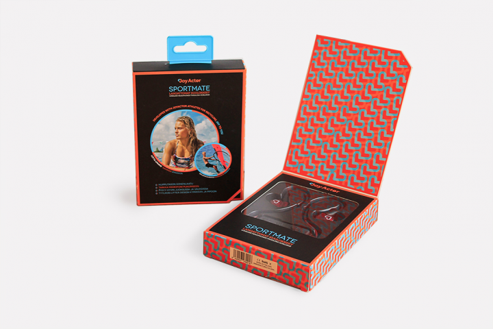 Дизайн упаковки наушников.