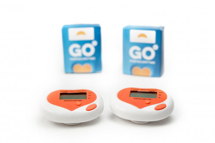 Упаковка шагометра