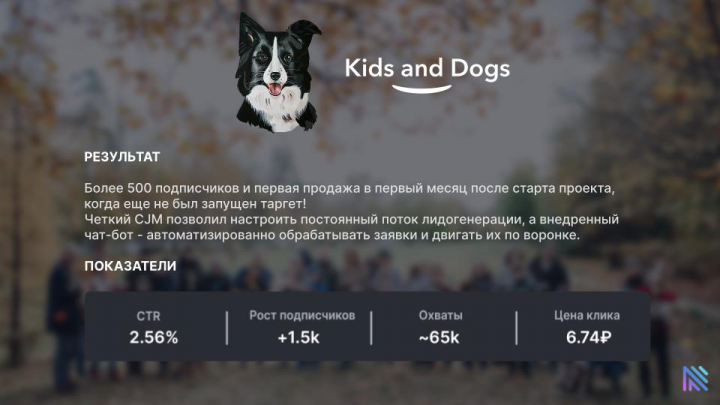 Образовательный проект Kids and Dogs
