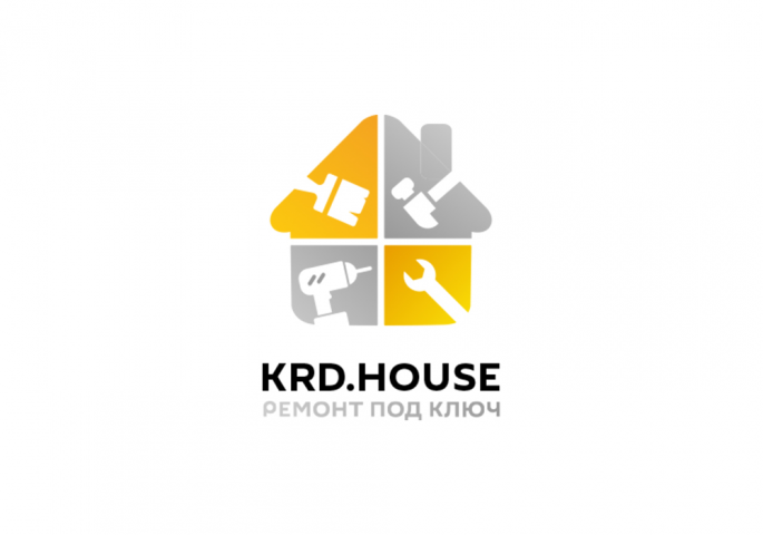 Логотип для компании krd house